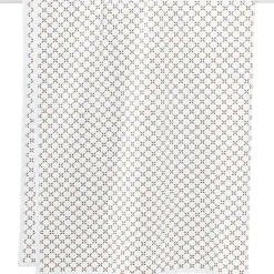 Embroidered Diamond Double Voile Quilt