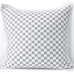 Embroidered Diamond Double Voile Quilt