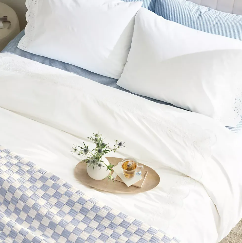 Eyelet Duvet Cover