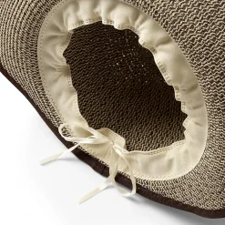 Facesaver Lay-Back Straw Hat