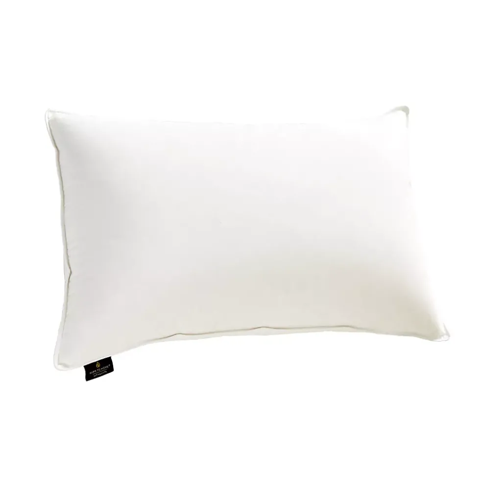 Farm to Home Organic Cotton Premium White Down Pillow