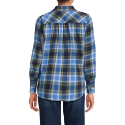 Flannel Boyfriend Long Sleeve Shirt