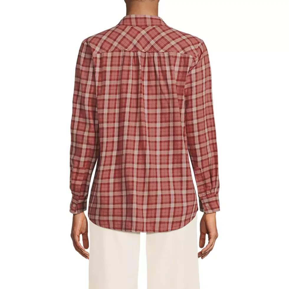 Flannel Boyfriend Long Sleeve Shirt