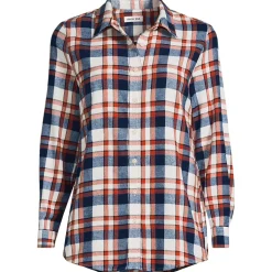 Flannel Boyfriend Long Sleeve Shirt