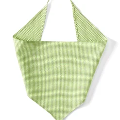 Gingham Scarf Bag Charm
