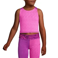 Girls Active Crop Tank Top