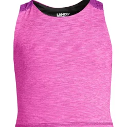 Girls Active Crop Tank Top