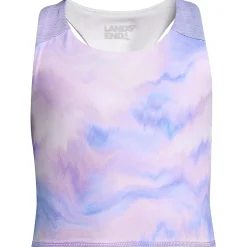 Girls Active Crop Tank Top