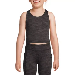 Girls Active Crop Tank Top