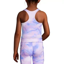 Girls Active Crop Tank Top