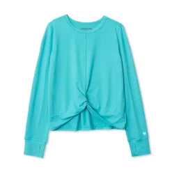 Girls Active Long Sleeve Twist Top