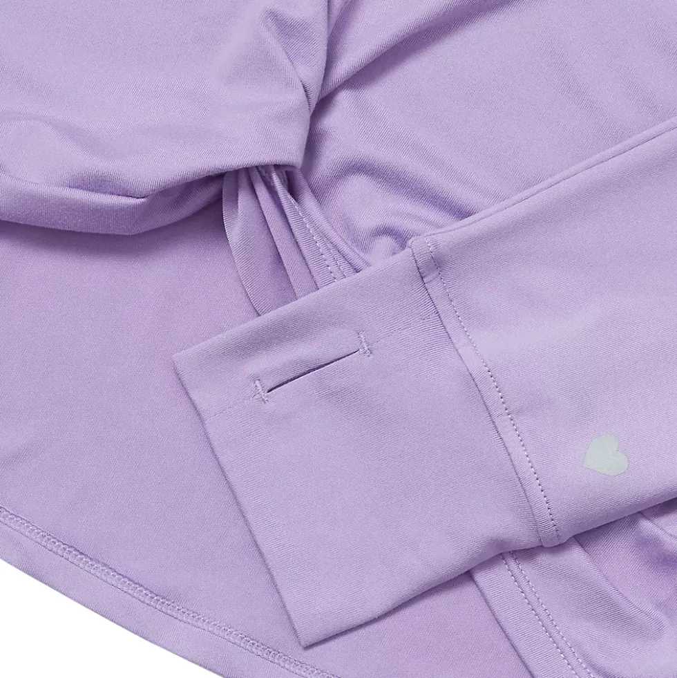 Girls Active Long Sleeve Twist Top