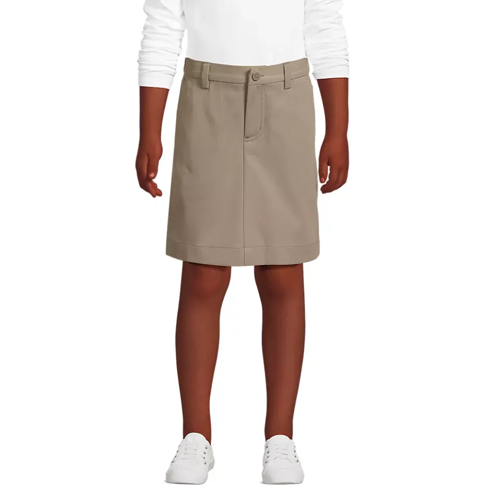 Girls Active Performance Chino Skort Top of the Knee