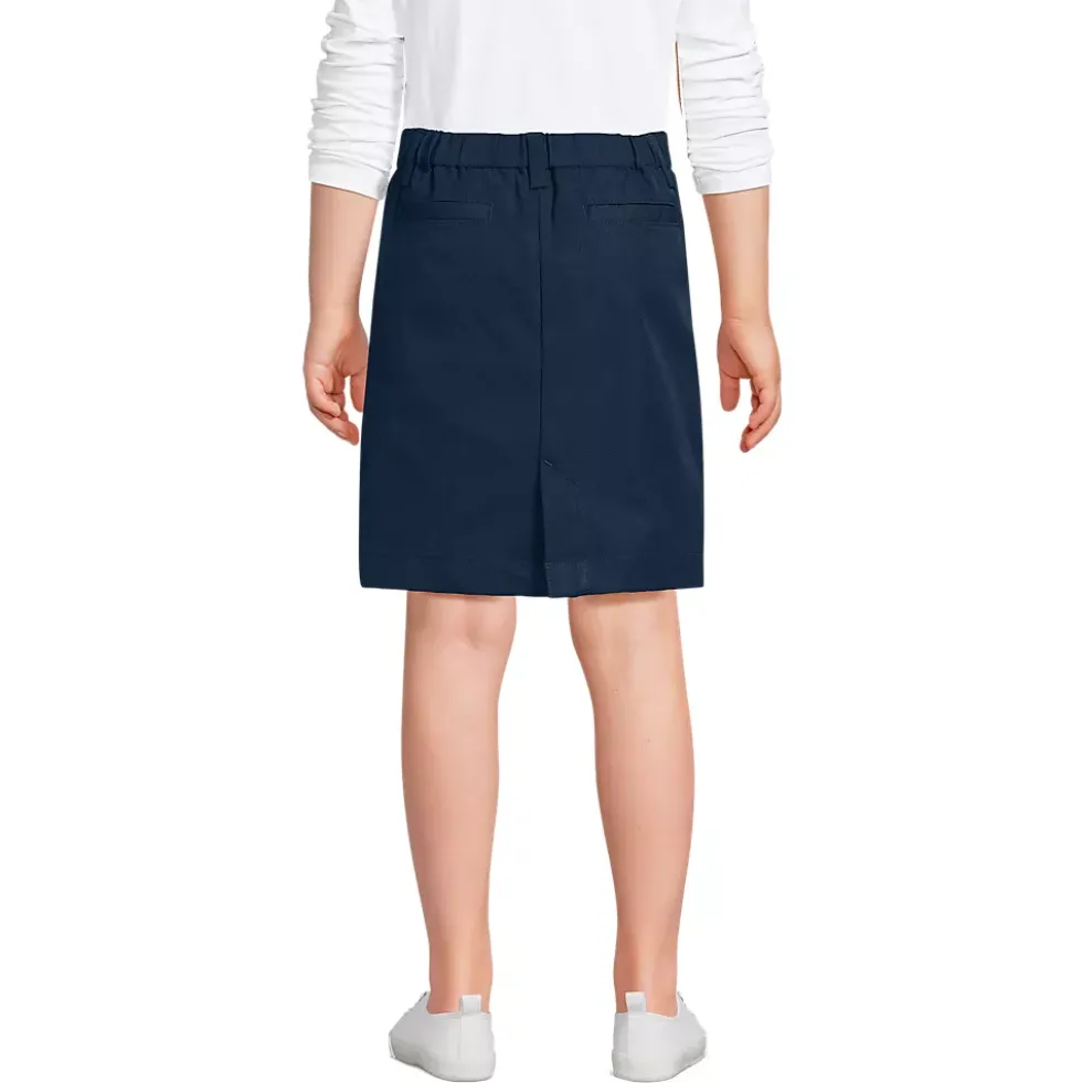 Girls Active Performance Chino Skort Top of the Knee