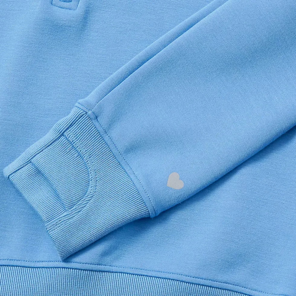 Girls Active Quarter Zip Sweatshirt