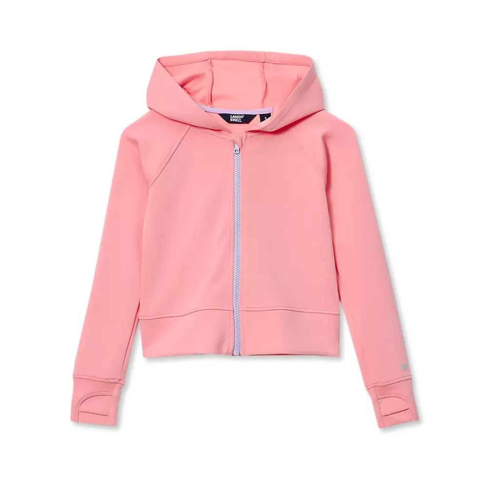Girls Active Zip Up Track Jacket