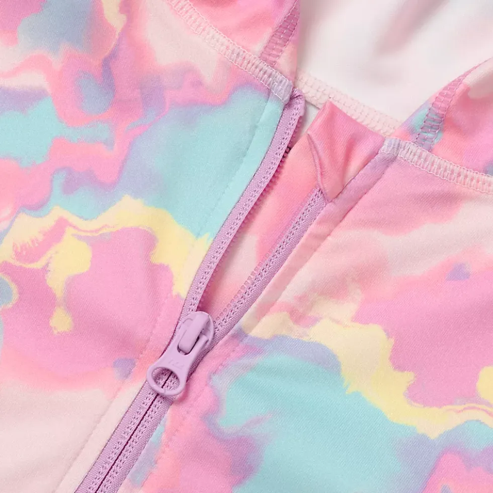 Girls Active Zip Up Track Jacket