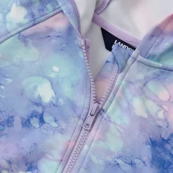 Girls Active Zip Up Track Jacket