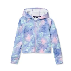 Girls Active Zip Up Track Jacket