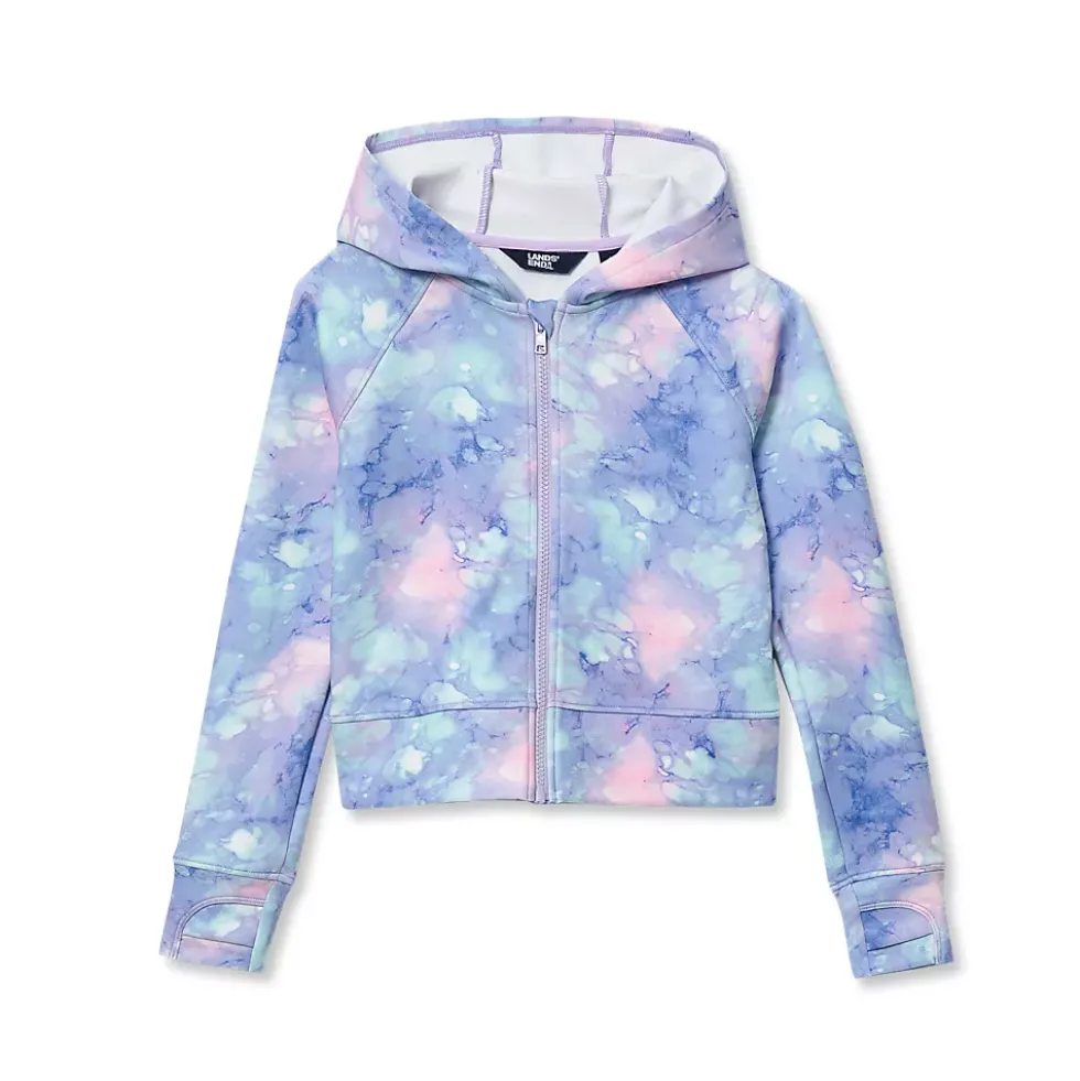 Girls Active Zip Up Track Jacket
