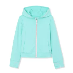 Girls Active Zip Up Track Jacket