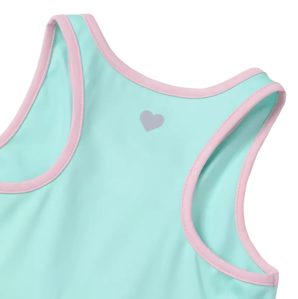 Girls Athletic Active Tank Top Dress