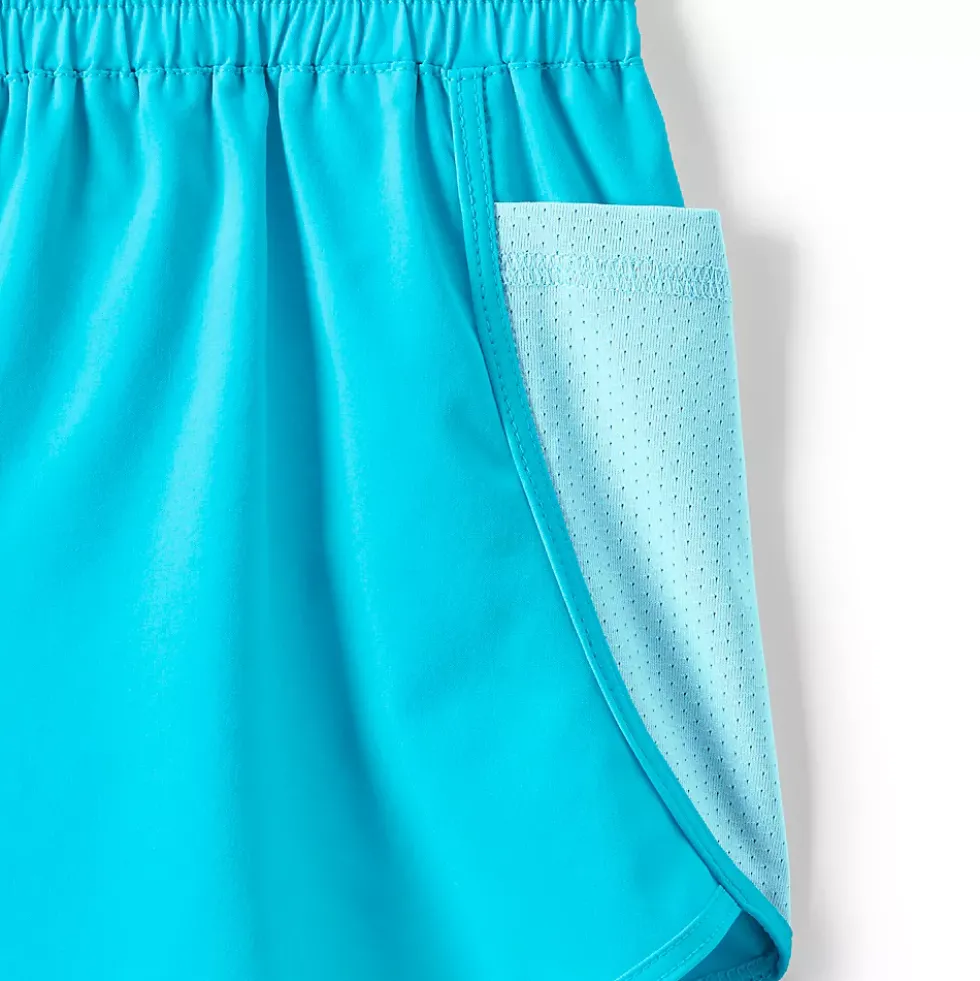 Girls Athletic Side Pocket Active Shorts