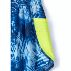 Girls Athletic Side Pocket Active Shorts