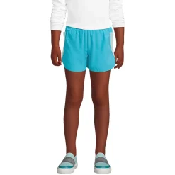 Girls Athletic Side Pocket Active Shorts