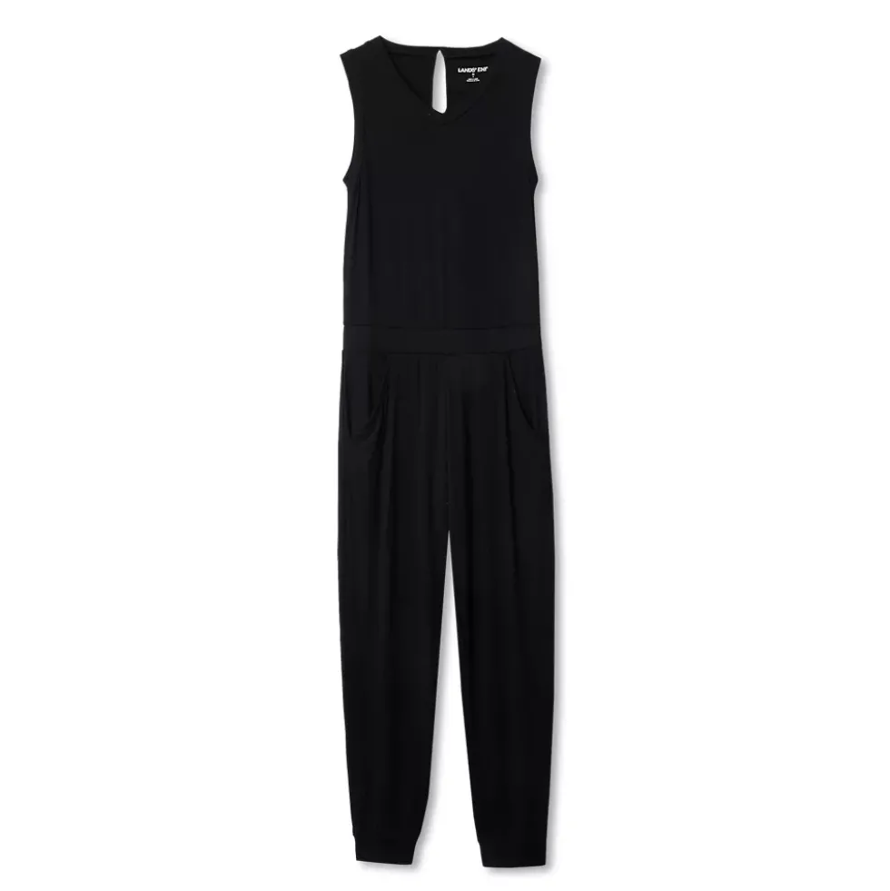 Girls Casual Knit Jumpsuit