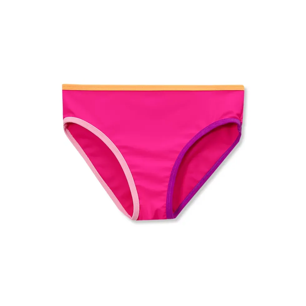 Girls Chlorine Resistant Contrast Bikini Bottoms