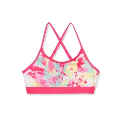 Girls Chlorine Resistant Criss Cross Bikini Top