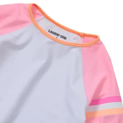 Girls Chlorine Resistant Long Sleeve Rash Guard Boyshort 3 Piece Swimsuit Set