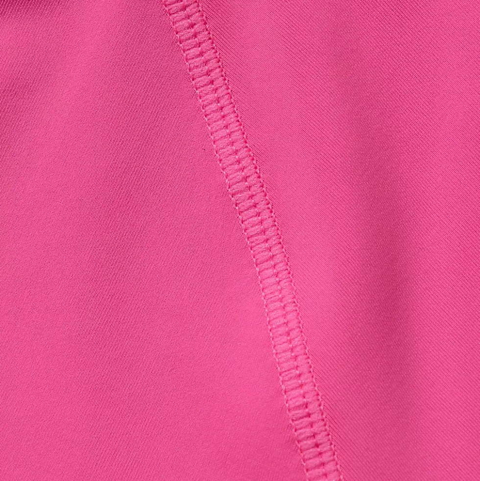 Girls Chlorine Resistant Long Sleeve Crew Neck Rash Guard