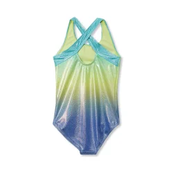 Girls Chlorine Resistant One Piece Swimsuit