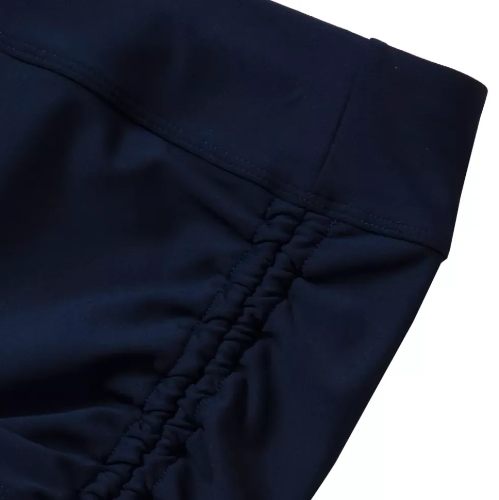 Girls Chlorine Resistant Ruched Swim Boyshort