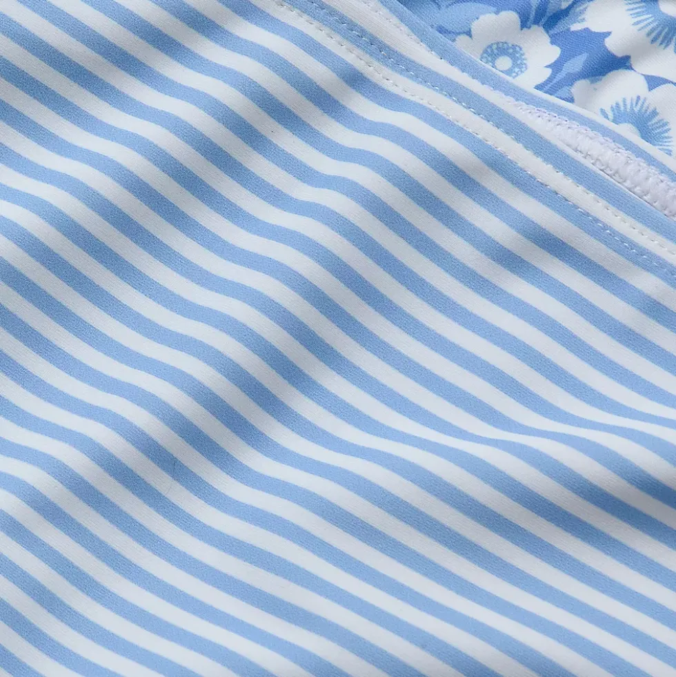 Girls Chlorine Resistant Ruffle Tankini Swimsuit Set