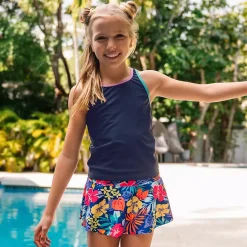 Girls Chlorine Resistant Swim Skirt