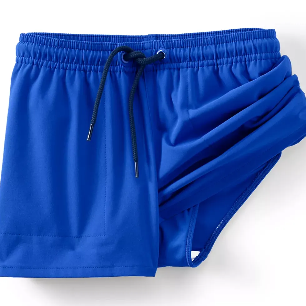 Girls Chlorine Resistant Tankini Top Woven Short Set