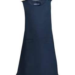 Girls Contrast Button Side Pleat Jumper