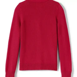 Girls Cotton Modal Button Front Cardigan Sweater