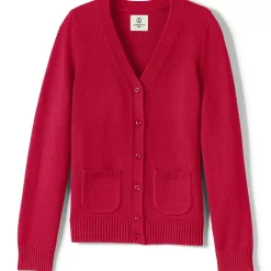 Girls Cotton Modal Button Front Cardigan Sweater
