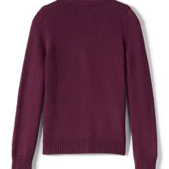 Girls Cotton Modal Button Front Cardigan Sweater
