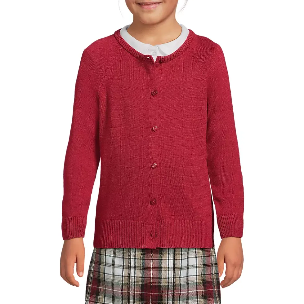 Girls Cotton Modal Cardigan Sweater