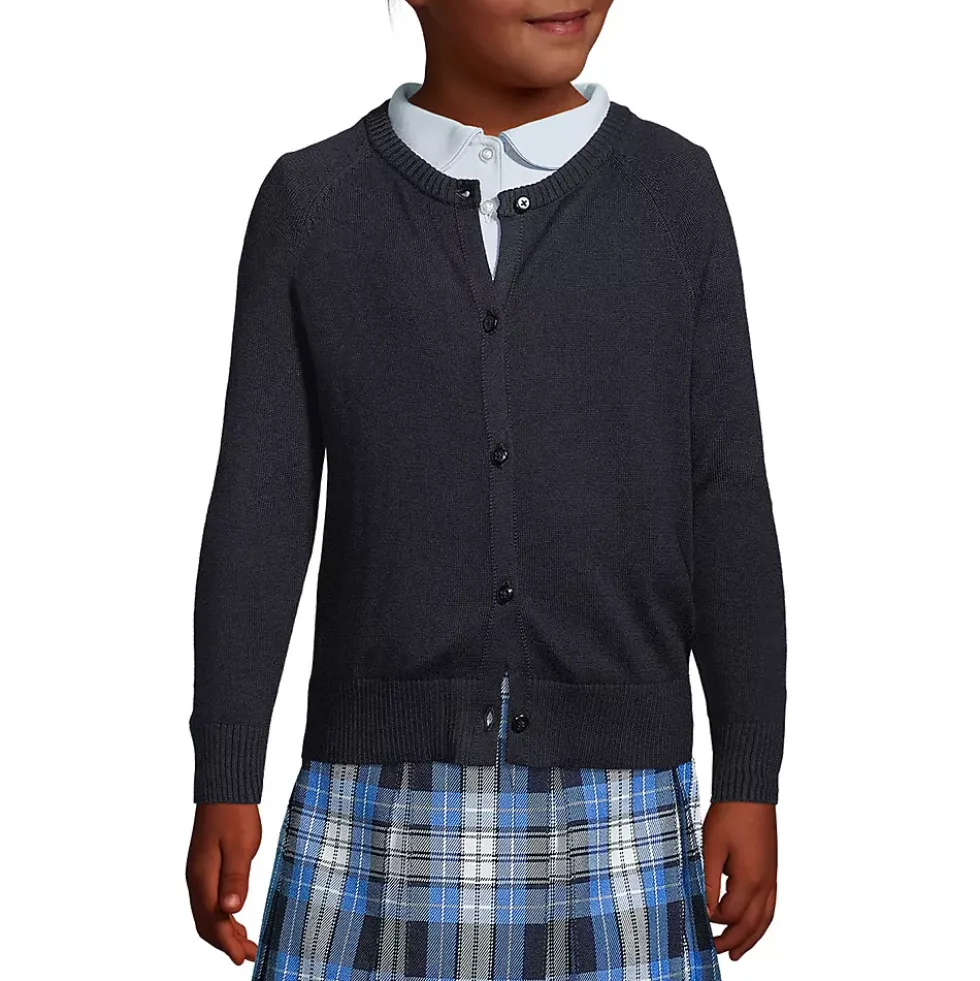 Girls Cotton Modal Cardigan Sweater