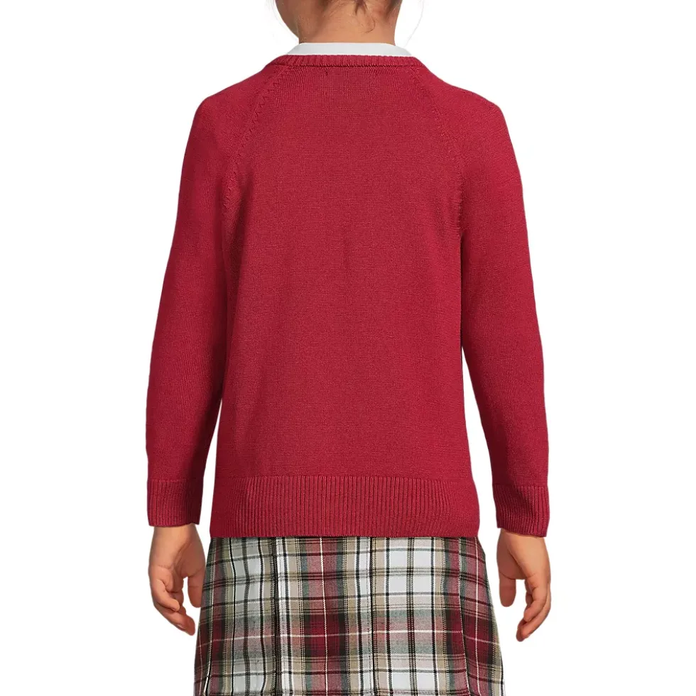 Girls Cotton Modal Cardigan Sweater