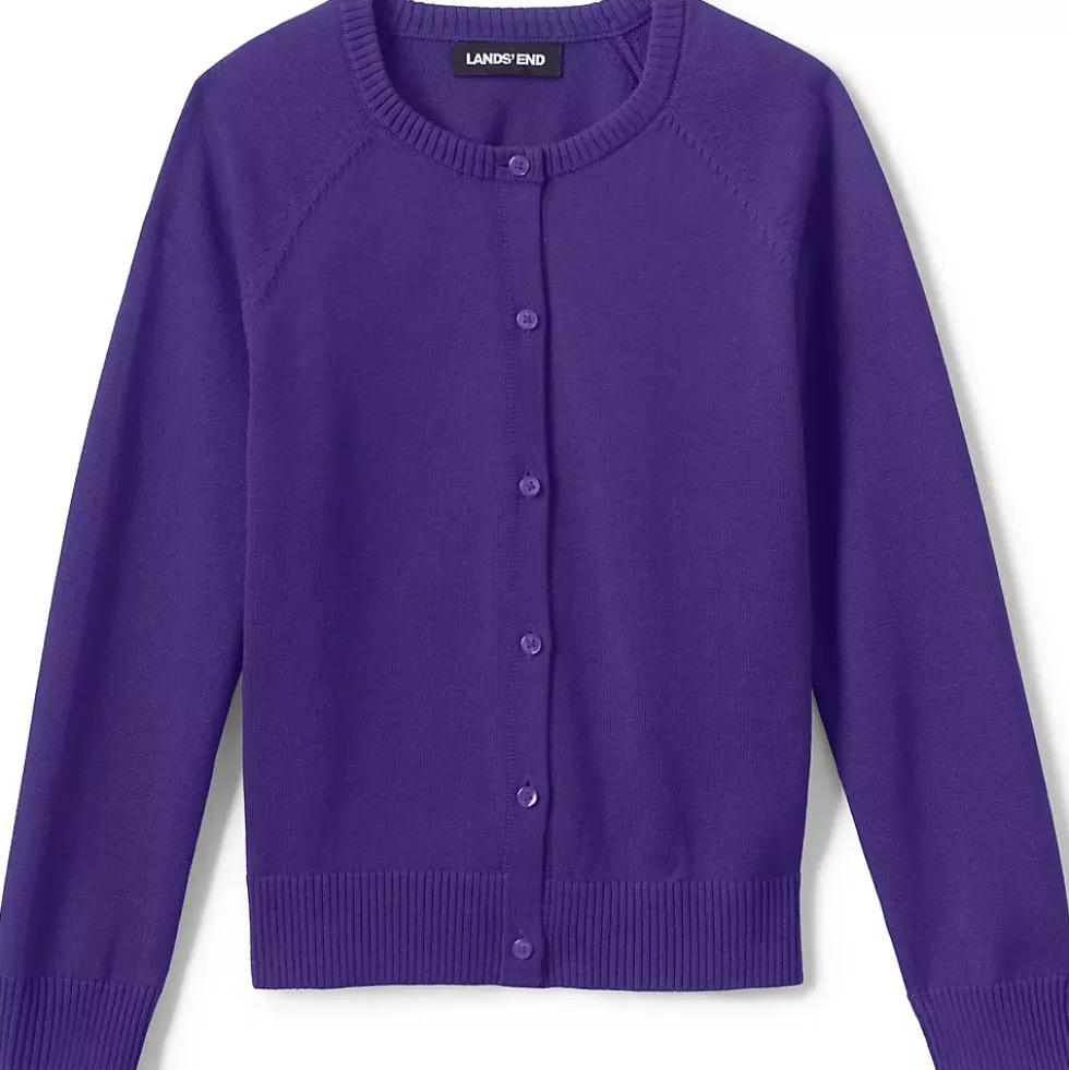Girls Cotton Modal Cardigan Sweater