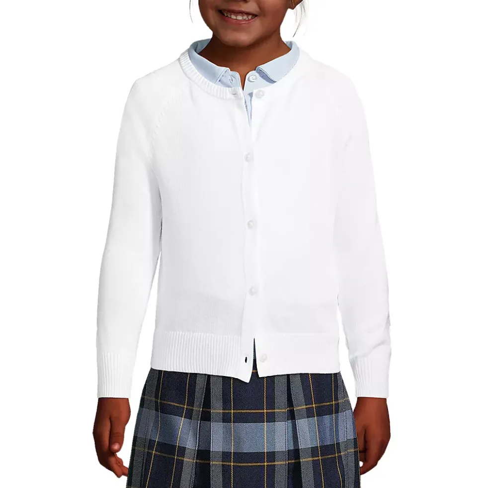 Girls Cotton Modal Cardigan Sweater