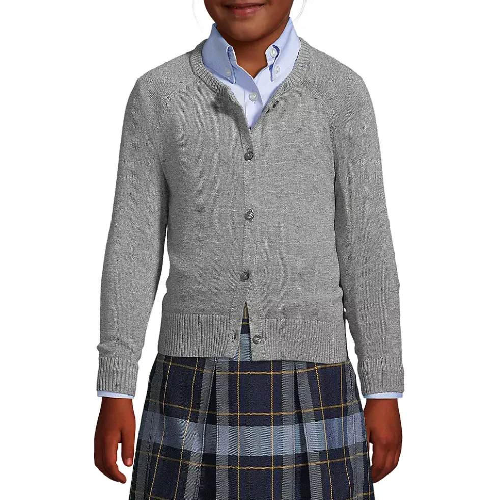 Girls Cotton Modal Cardigan Sweater