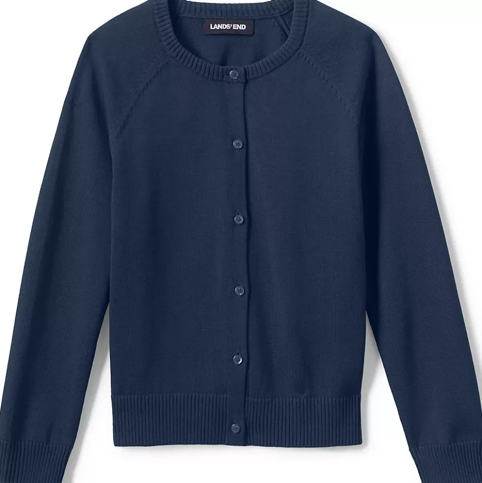 Girls Cotton Modal Cardigan Sweater